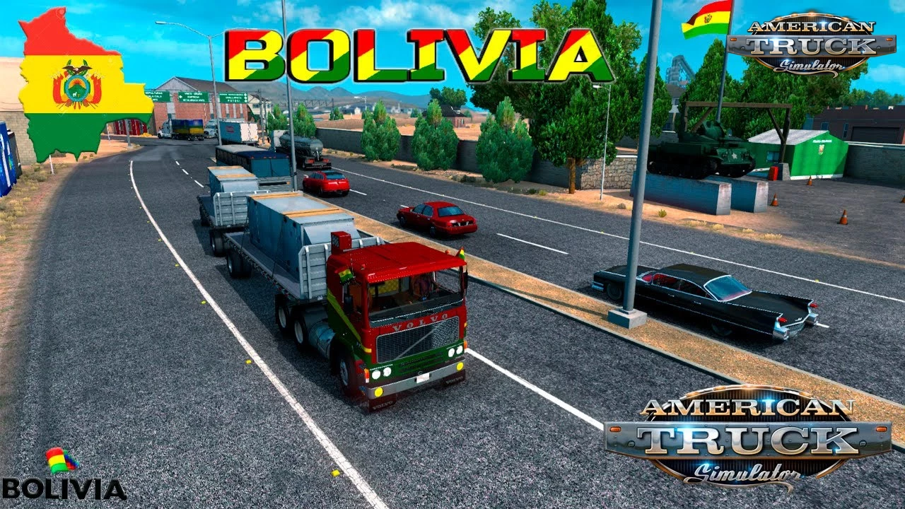 Mapa de Bolivia v4.0 by WaPlay (1.47.x) for ATS