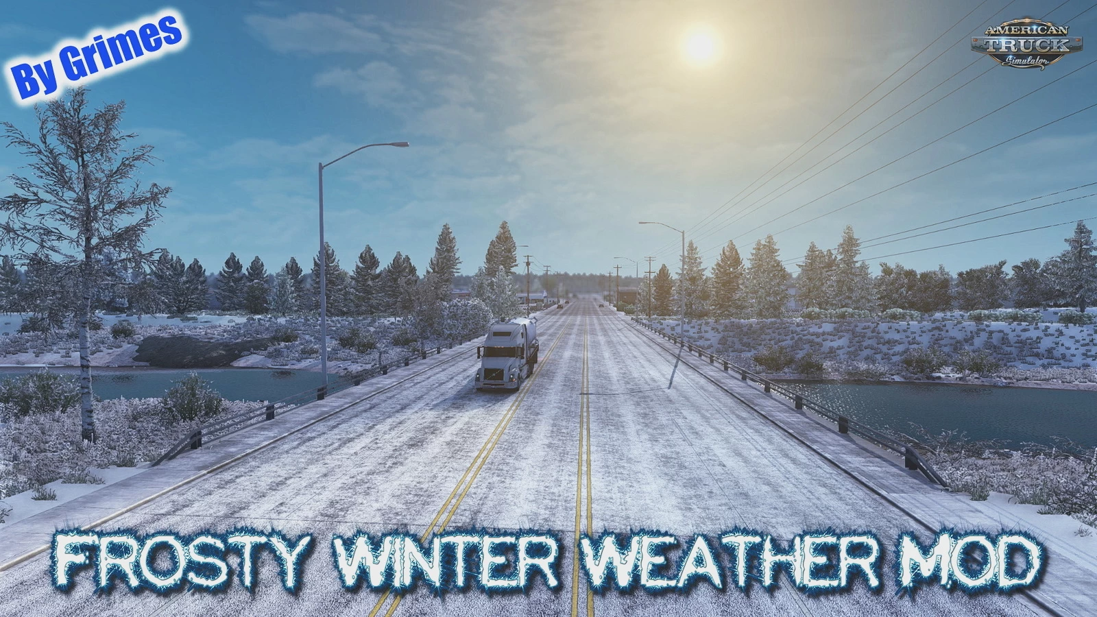 Frosty Winter Weather Mod v5.2 (1.52.x) for ATS