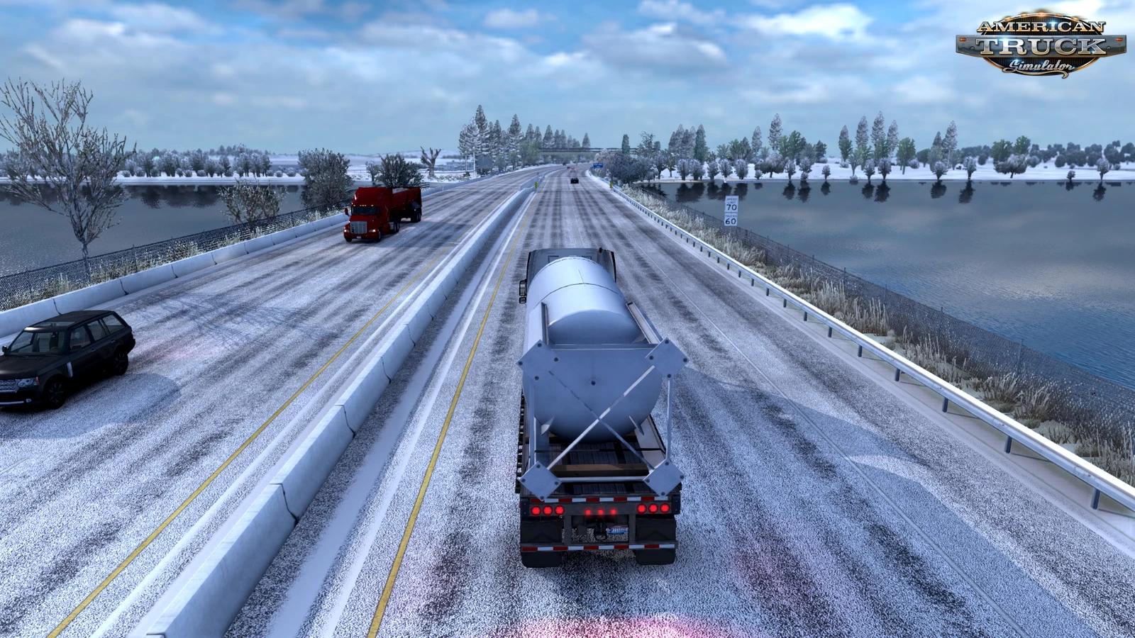 Frosty Winter Weather Mod v4.6 (1.44.x) for ATS
