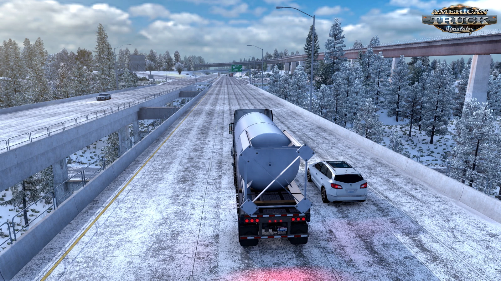 Frosty Winter Weather Mod v4.8 (1.46.x) for ATS