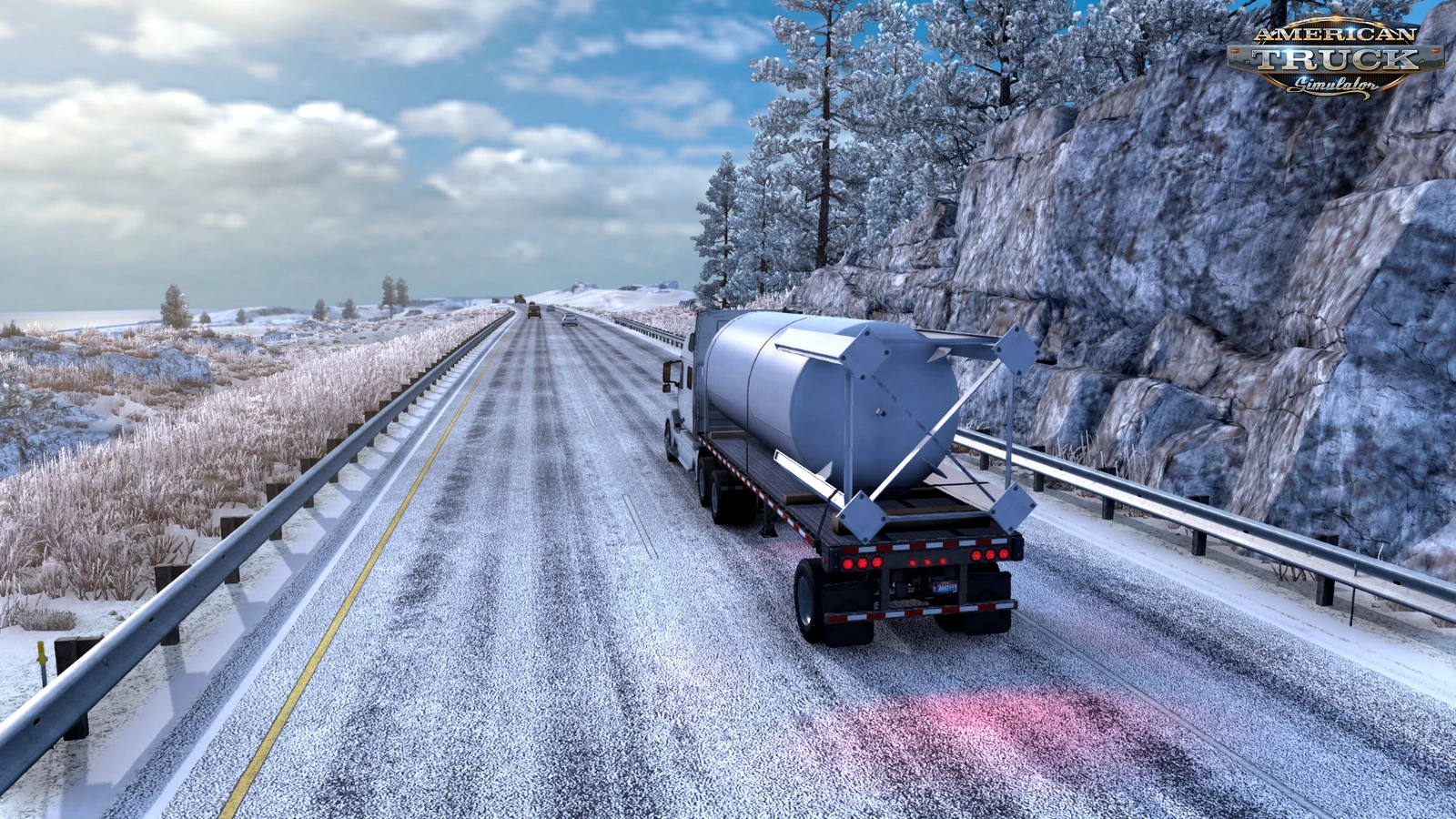 Frosty Winter Weather Mod v4.8 (1.46.x) for ATS