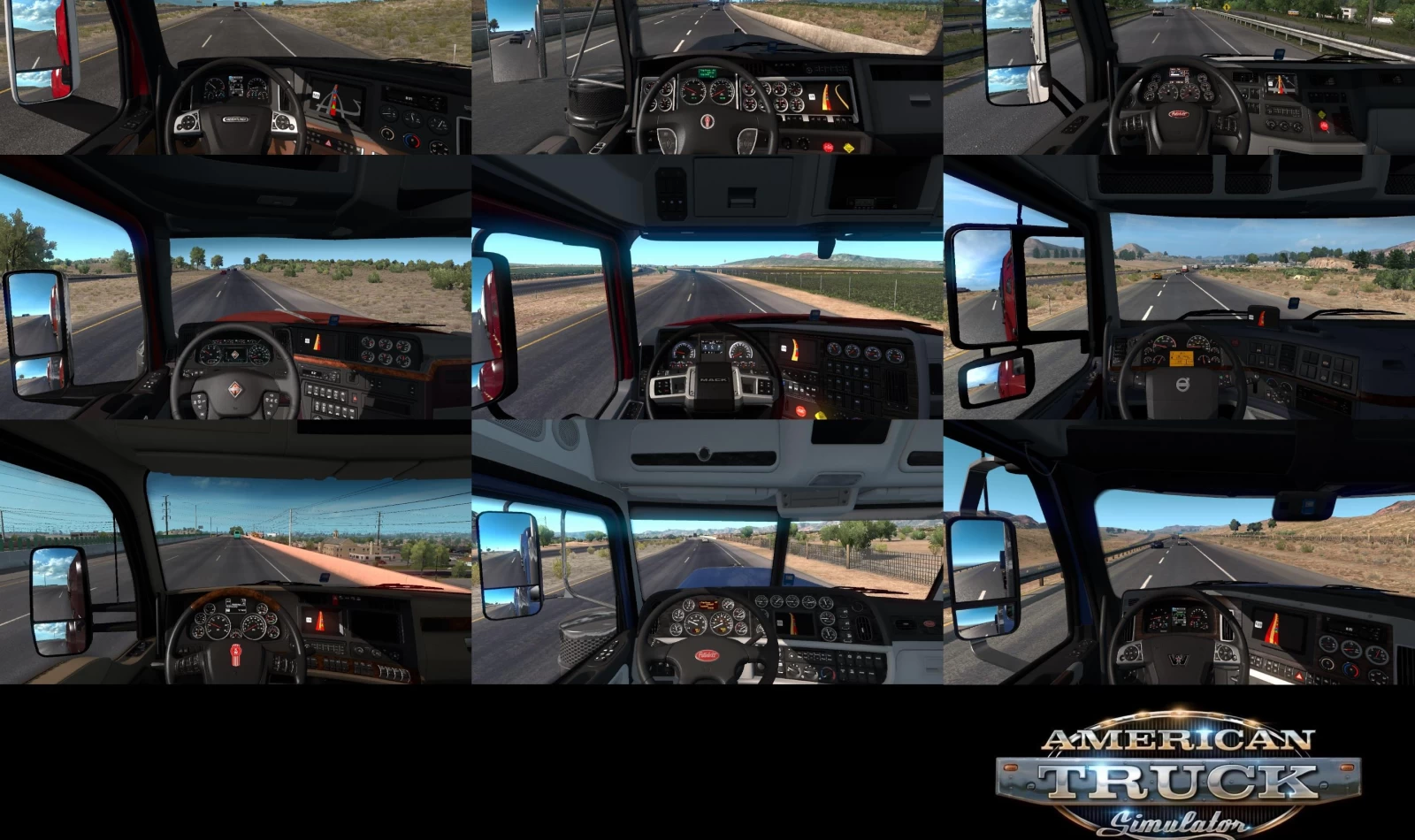 Real Interior Cams v1.4 by Indomable (1.43x) for ATS