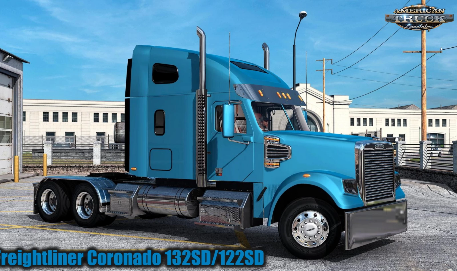 Freightliner Coronado 132SD/122SD v1.2 (1.40.x) for ATS