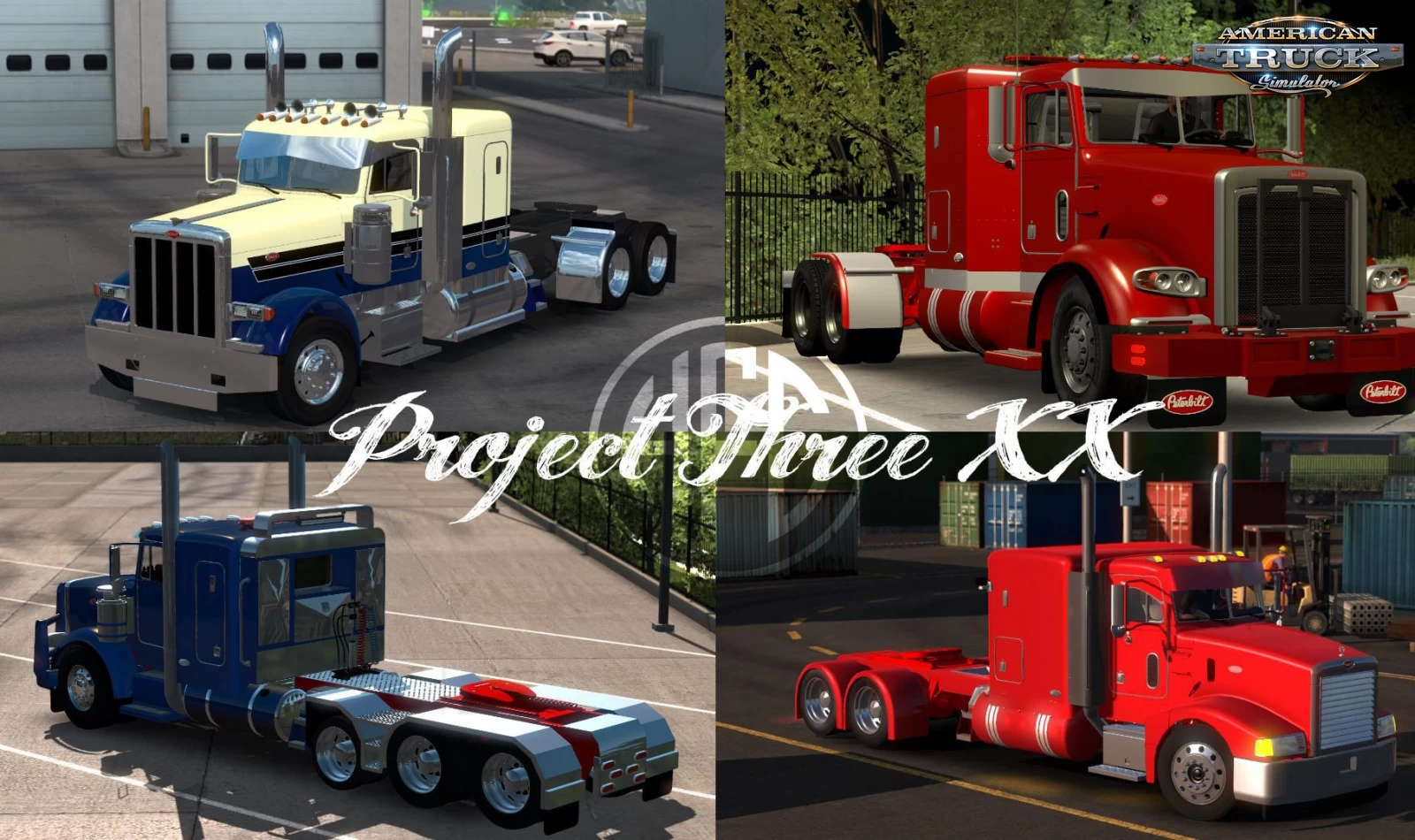 Project3XX Pack ATS Trucks v2.149A (1.49.x) for ATS