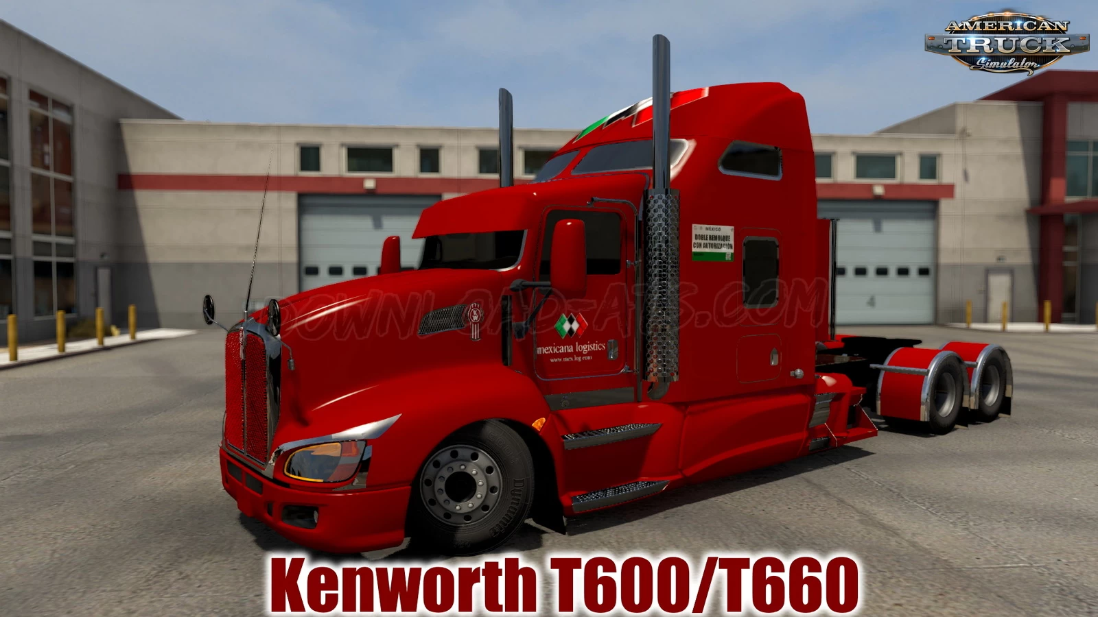 Kenworth T600/T660 Truck v1.6 Edit by ReneNate (1.48.x) for ATS