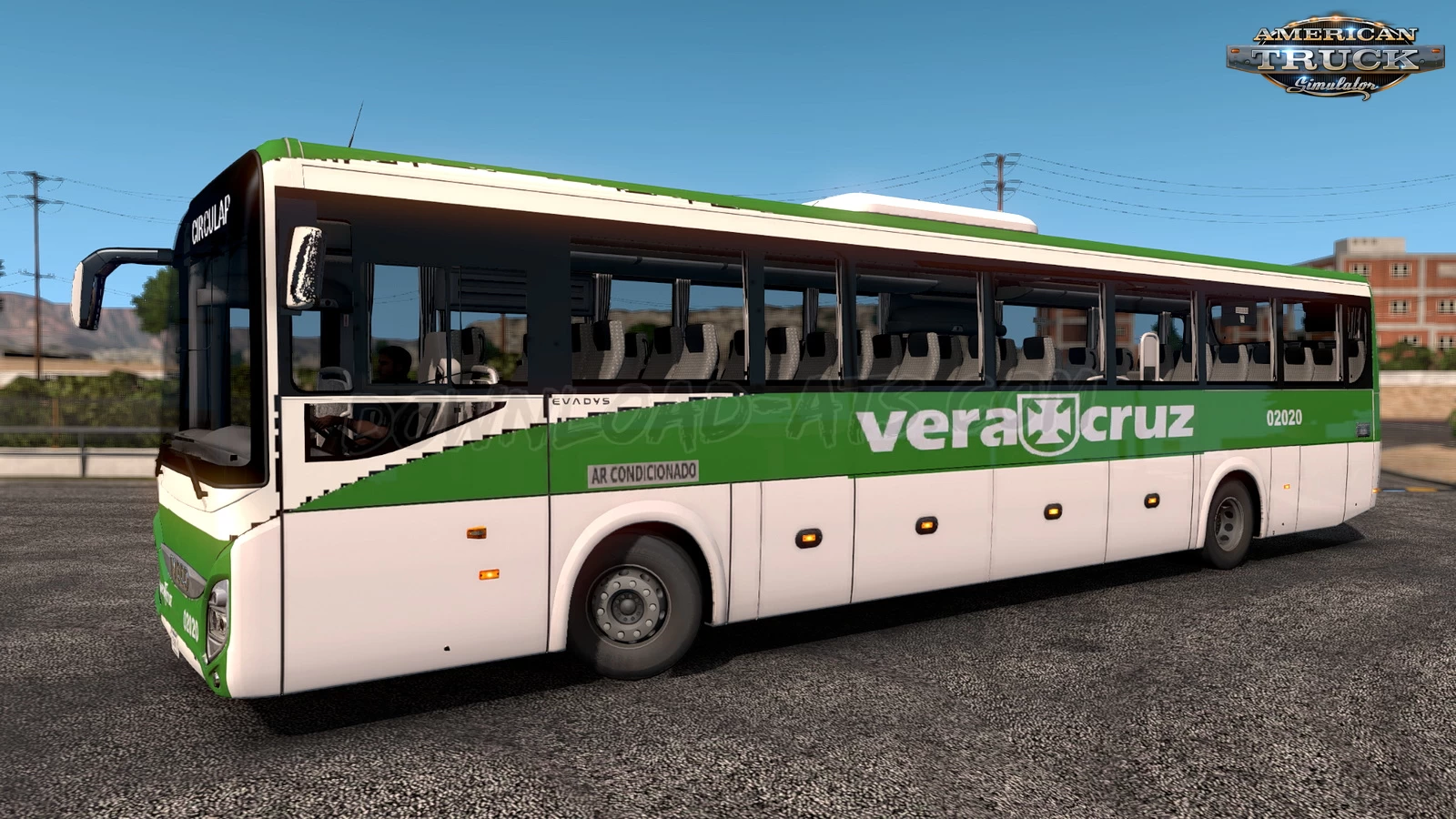 Iveco Evadys Bus + Interior v1.0.9.41 (1.41.x) for ATS