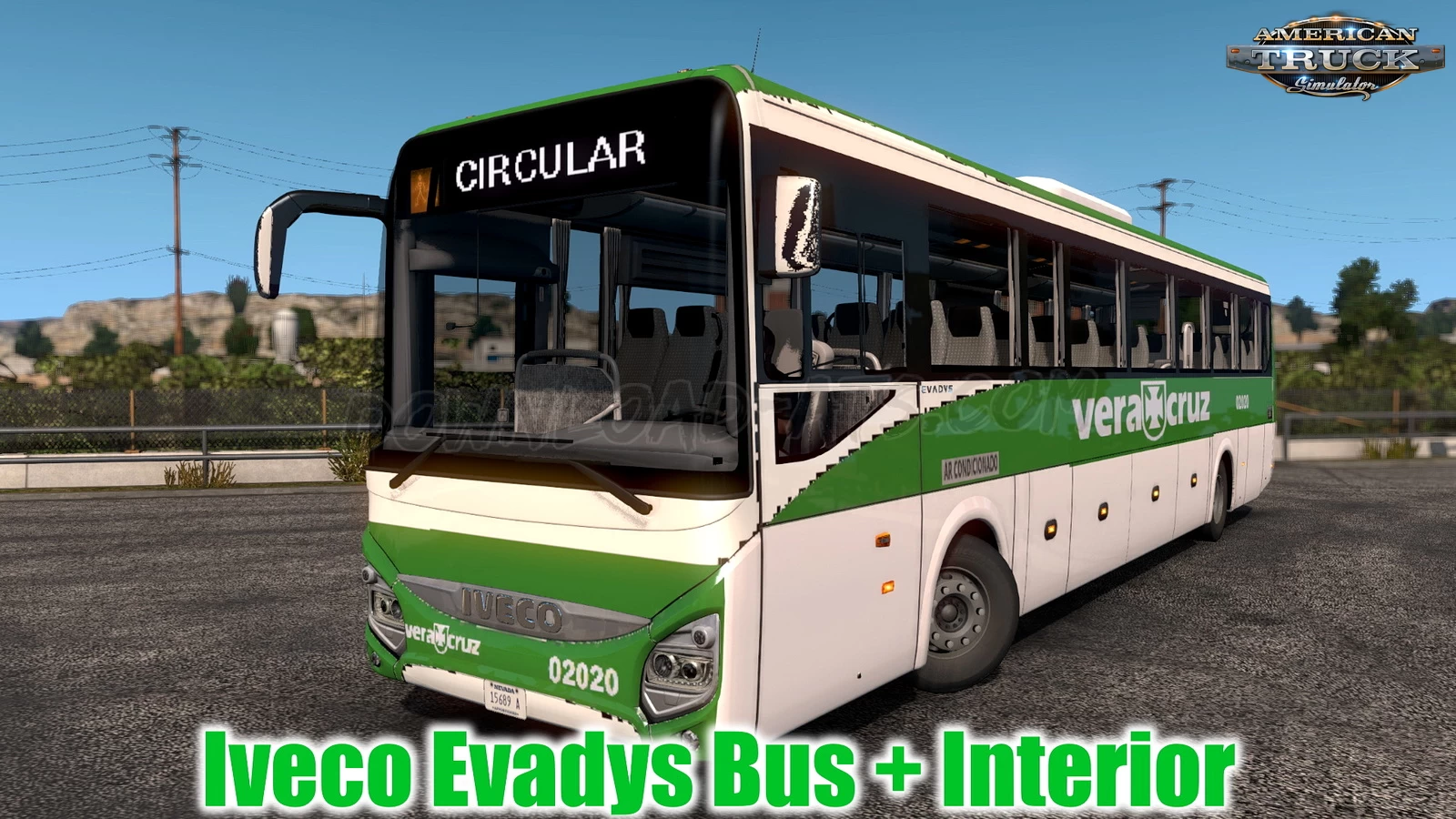 Bus Iveco Evadys Line 13m v1.0.21.50 (1.50.x) for ATS