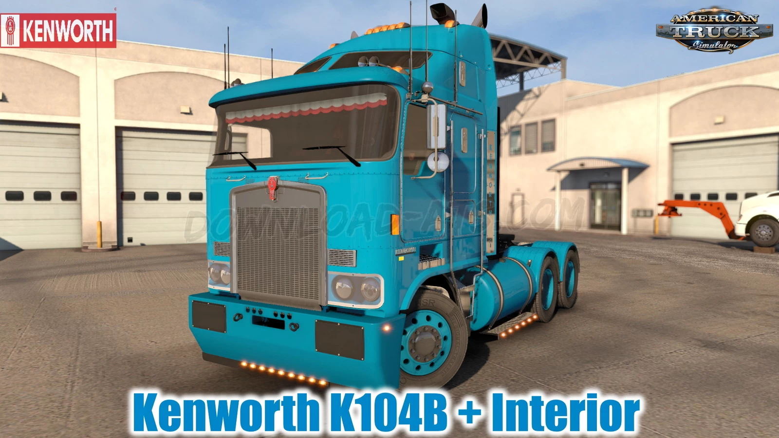Kenworth K104B + Interior v1.3 (1.45.x) for ATS