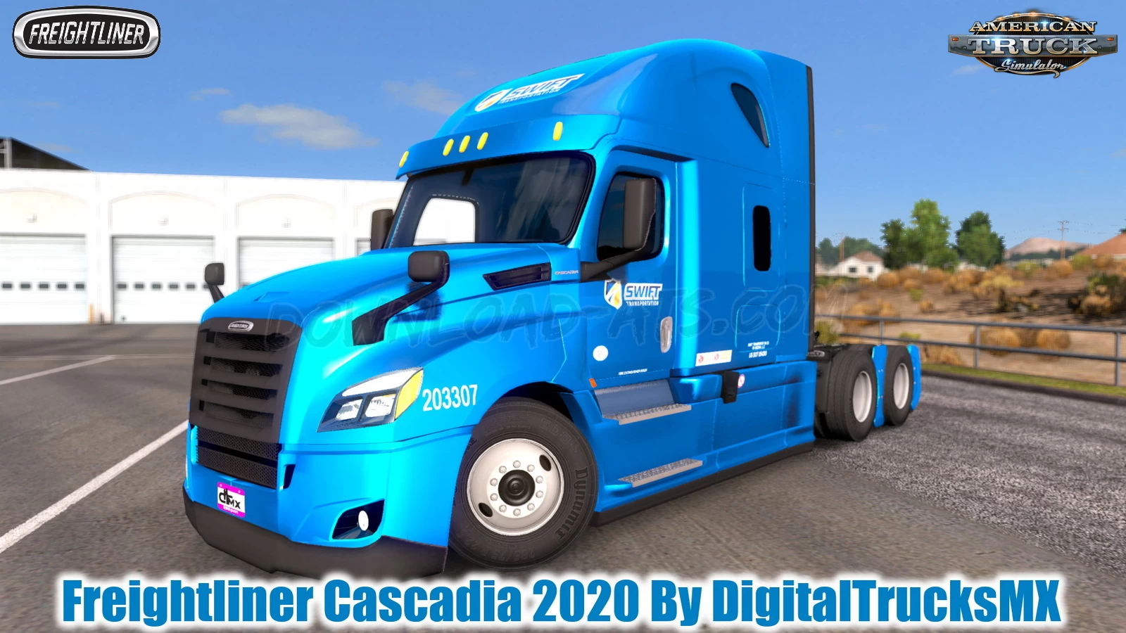 Freightliner Cascadia 2020 v1.0 By DigitalTrucksMX (1.39.x)