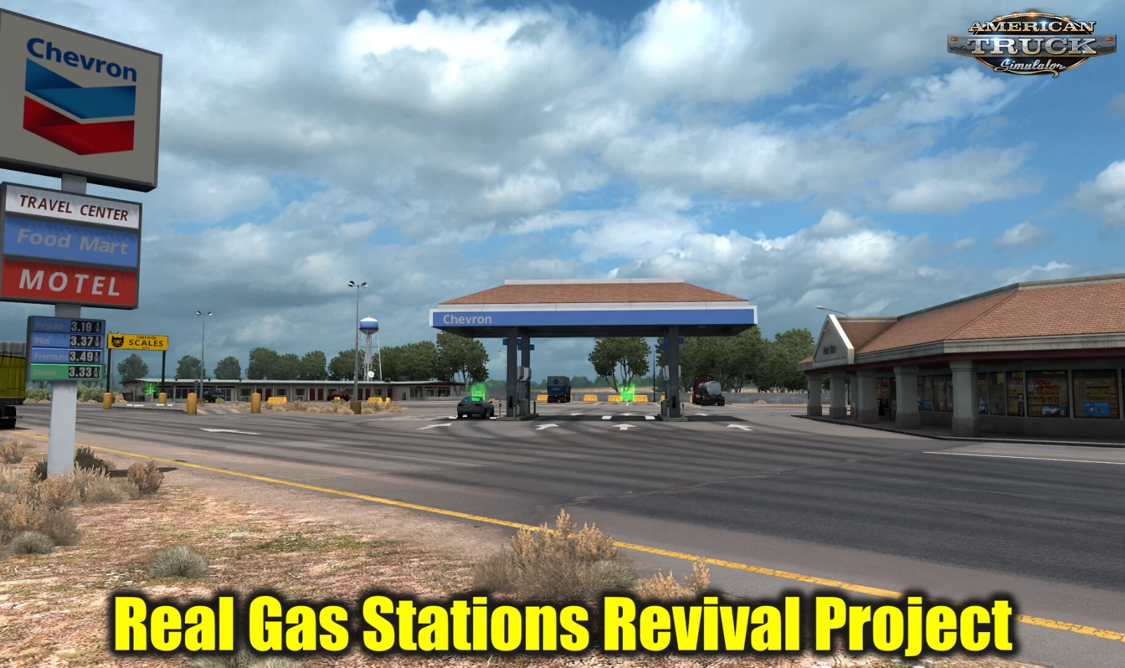 Real Gas Stations Revival Project v1.2 (1.43.x) for ATS