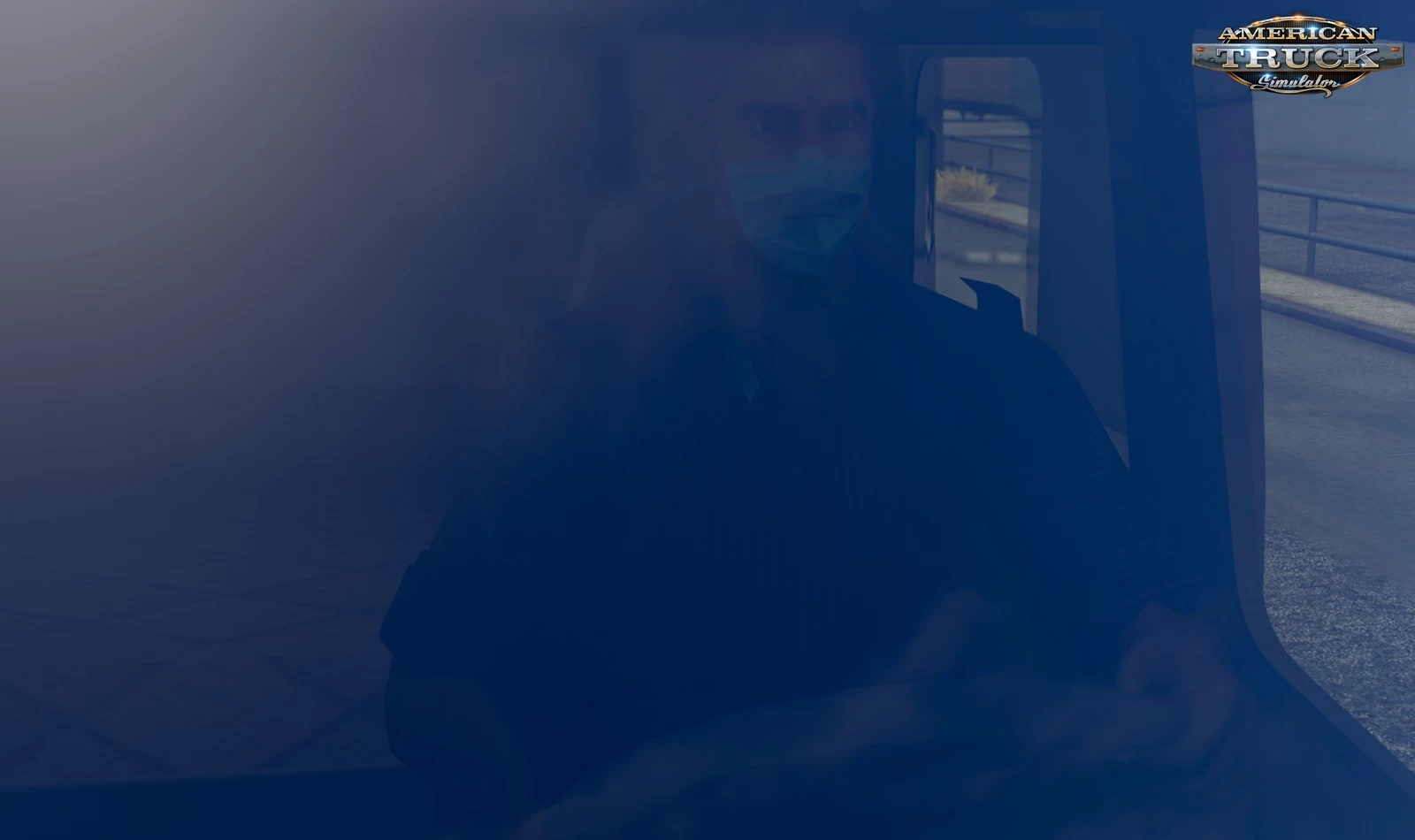 Covid Face Mask For Your Driver v1.0 (1.39.x) for ATS