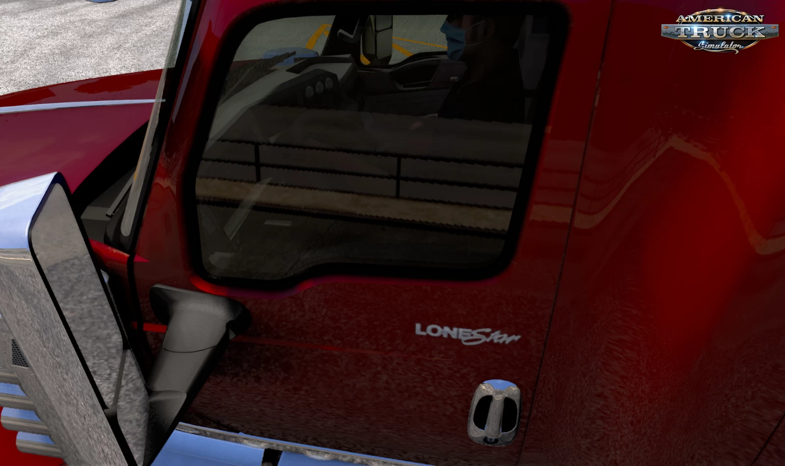 Covid Face Mask For Your Driver v1.0 (1.39.x) for ATS