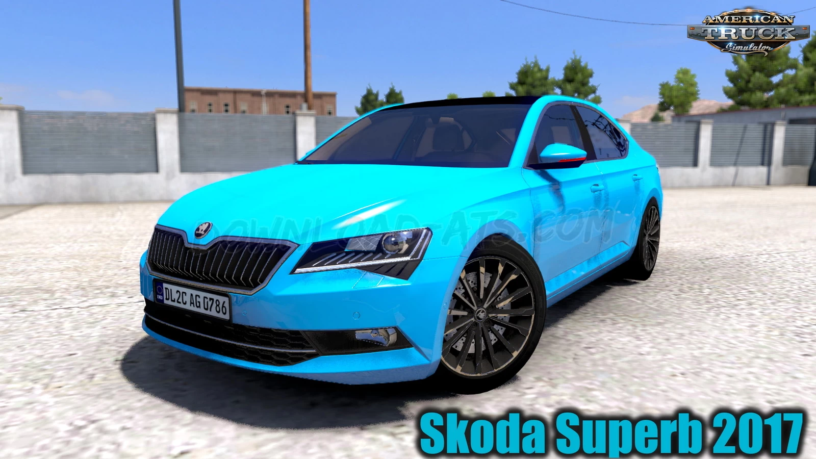 Skoda Superb 2017 + Interior v4.6 (1.51.x) for ATS