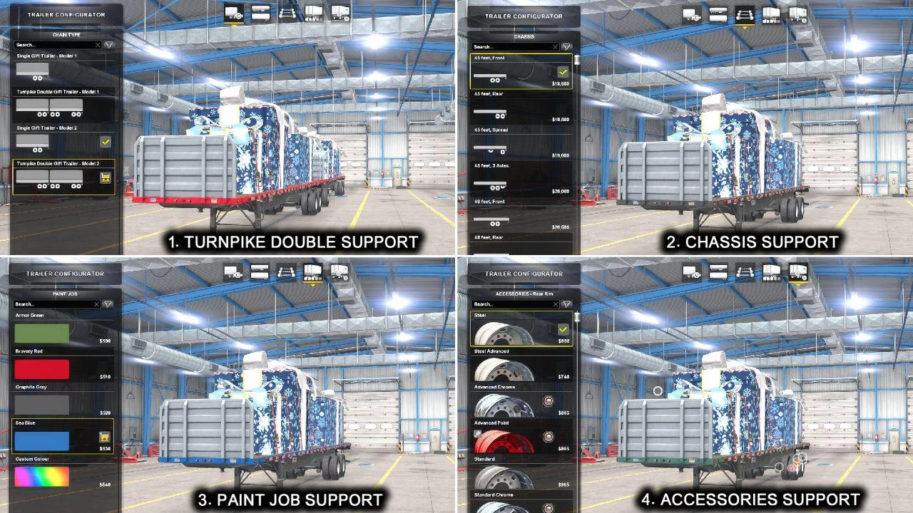 Personal Gift Trailer Mod v1.0 For ATS Multiplayer (1.39.x)