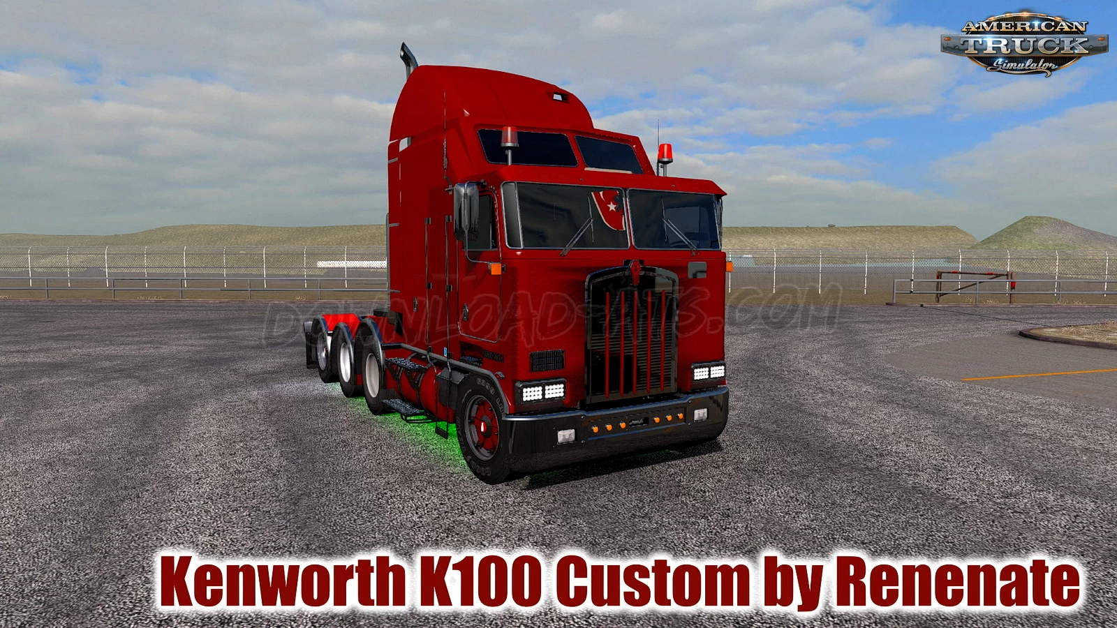 Kenworth K100 Custom v1.6 Edit by Renenate (1.48.x) for ATS