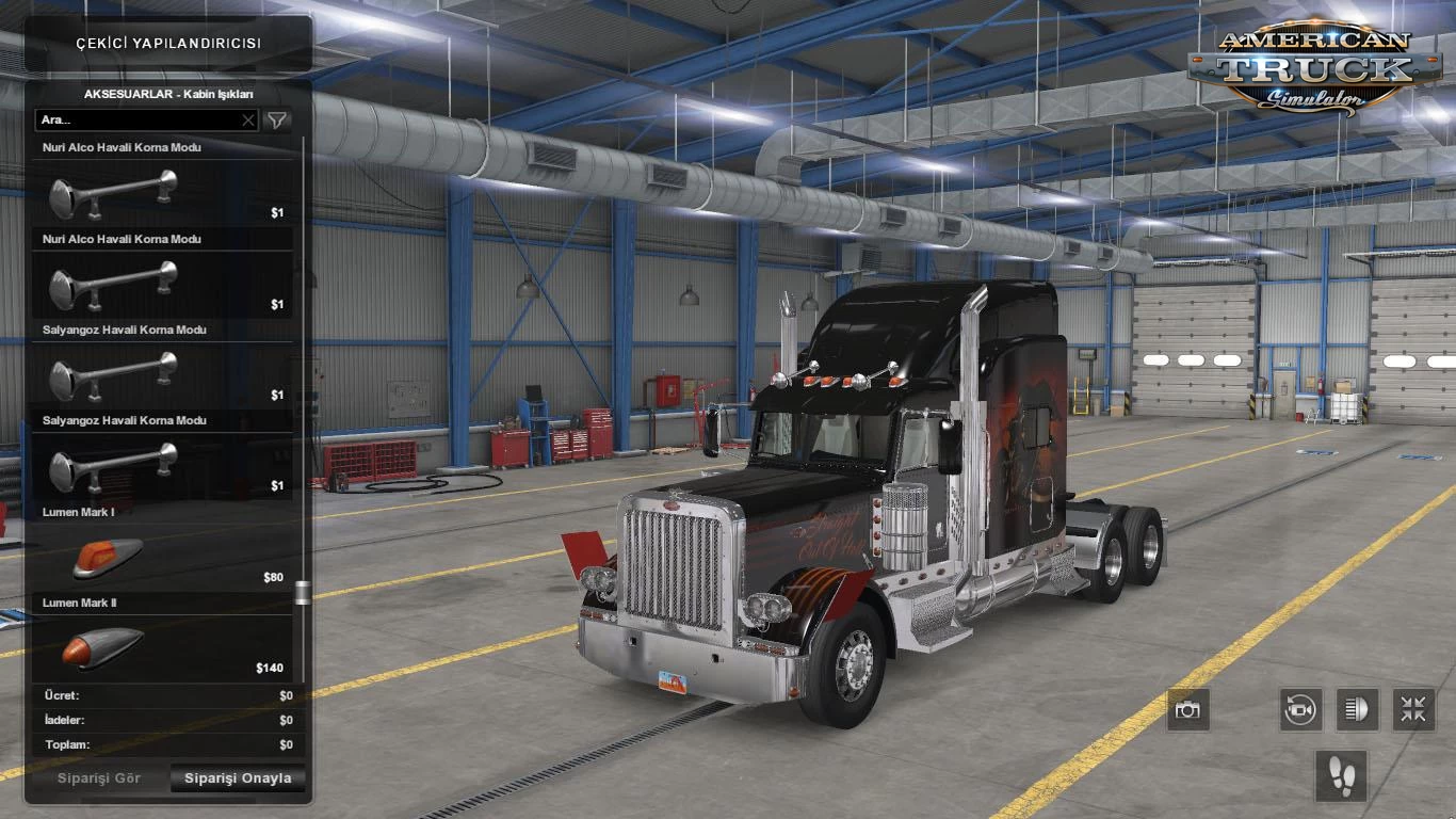 Air Horns Pack v3.0 by SemihKln (1.39.x) for ATS