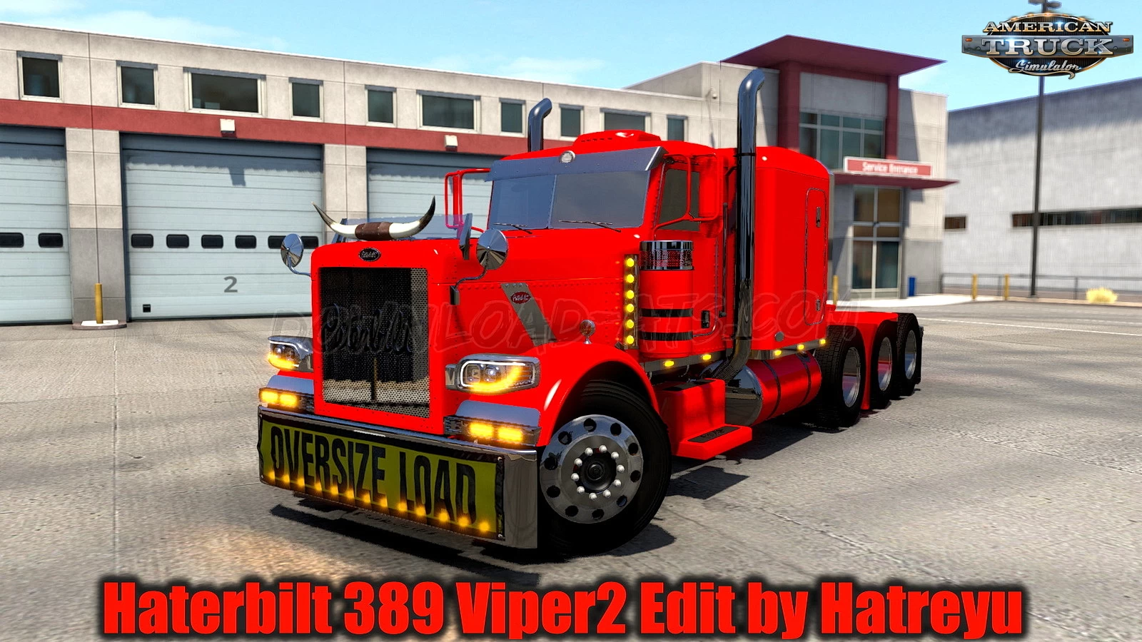 Haterbilt 389 Viper2 v4.0.1 Edit by Hatreyu (1.45.x) for ATS