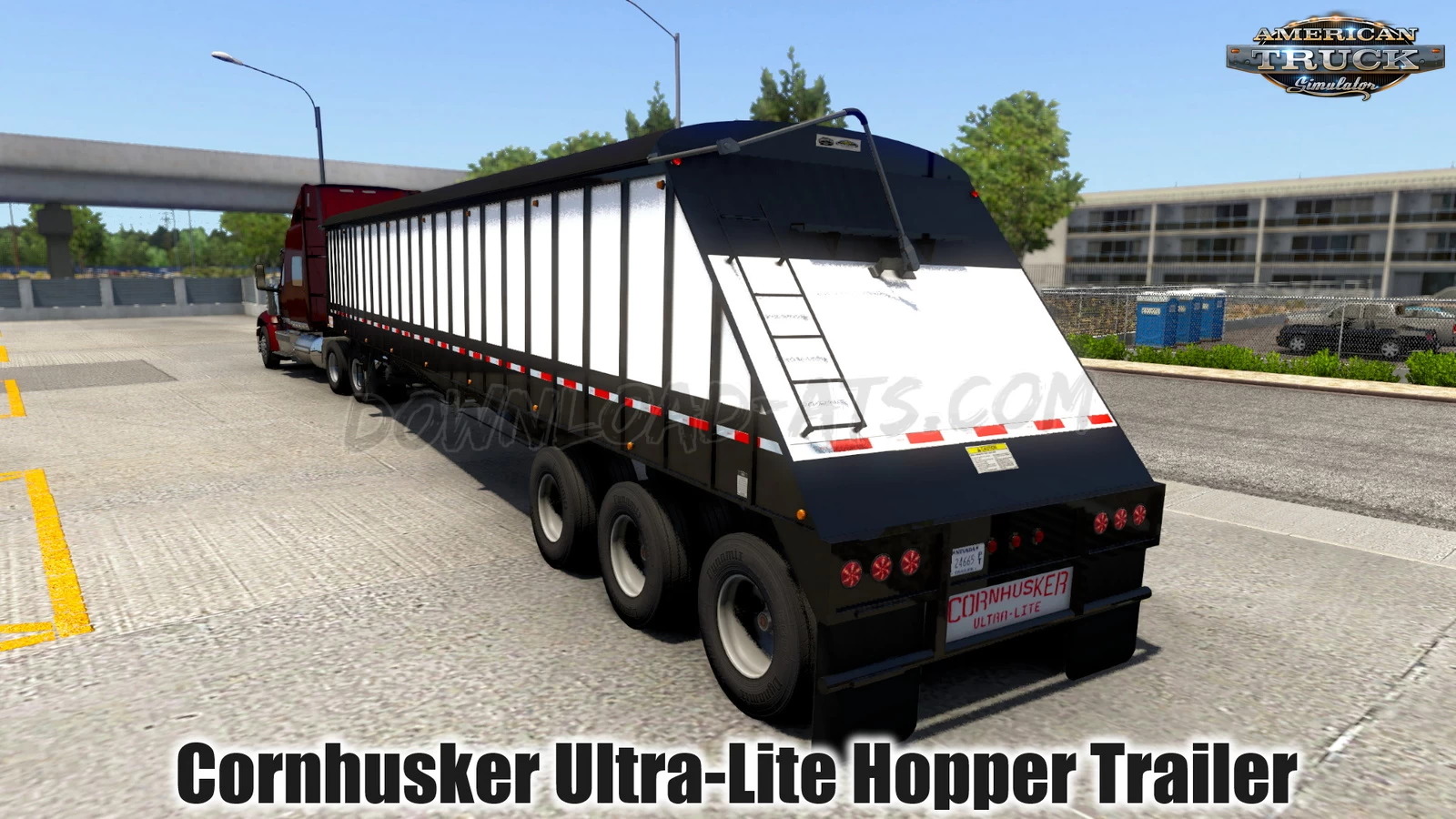 Cornhusker Ultra-Lite Hopper Trailer v1.1 (1.41.x) for ATS