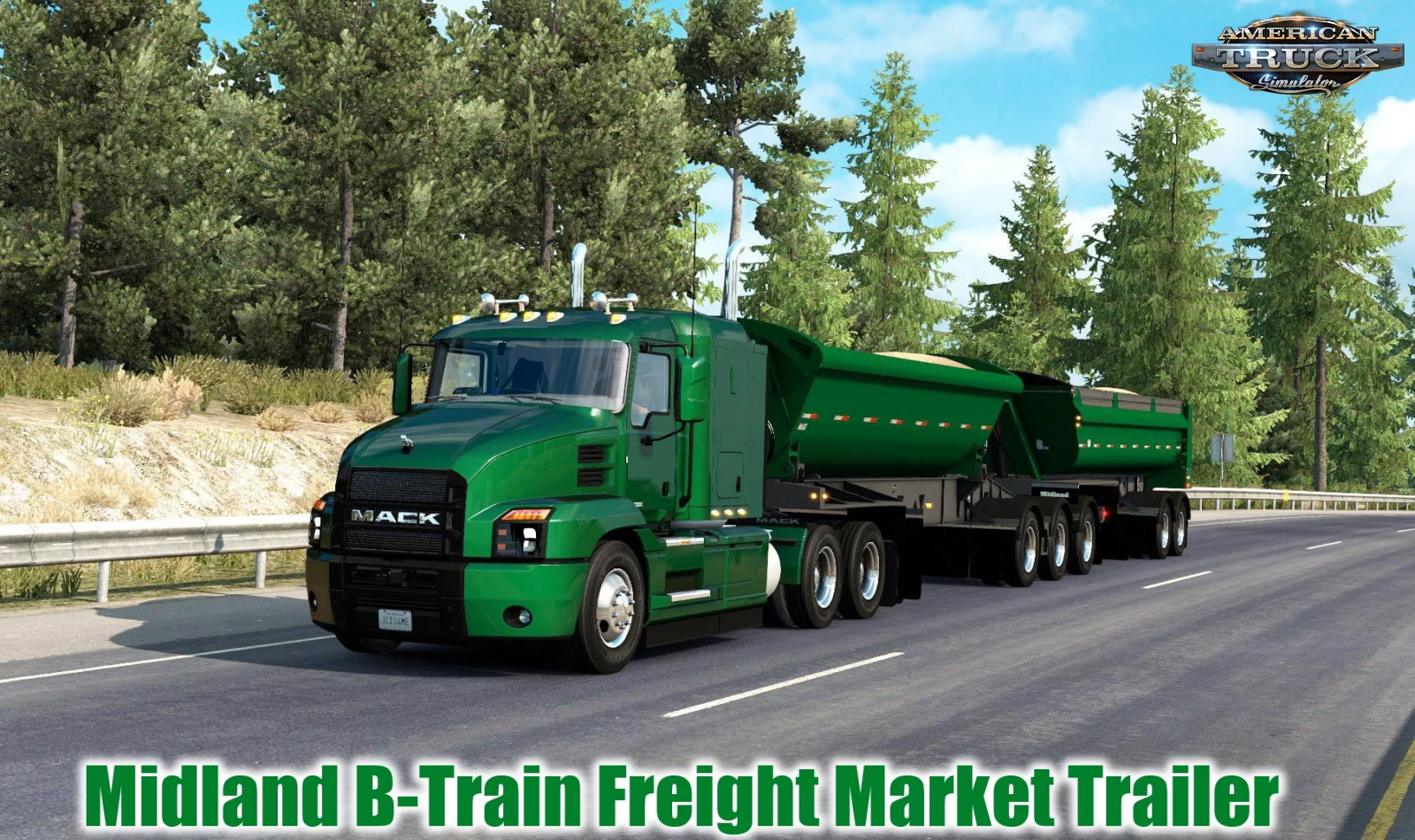 Midland B-Train Freight Market Trailer v1.1 (1.39.x) for ATS