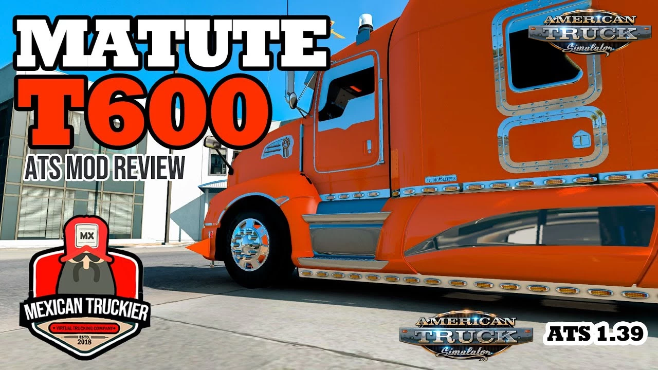 Kenworth T660 Truck by Matute Mods - American Truck Simulator