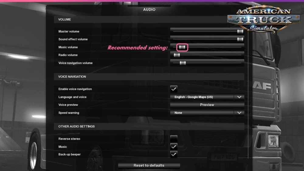 Menu Music Remixes v1.58 (1.58.x) for ATS