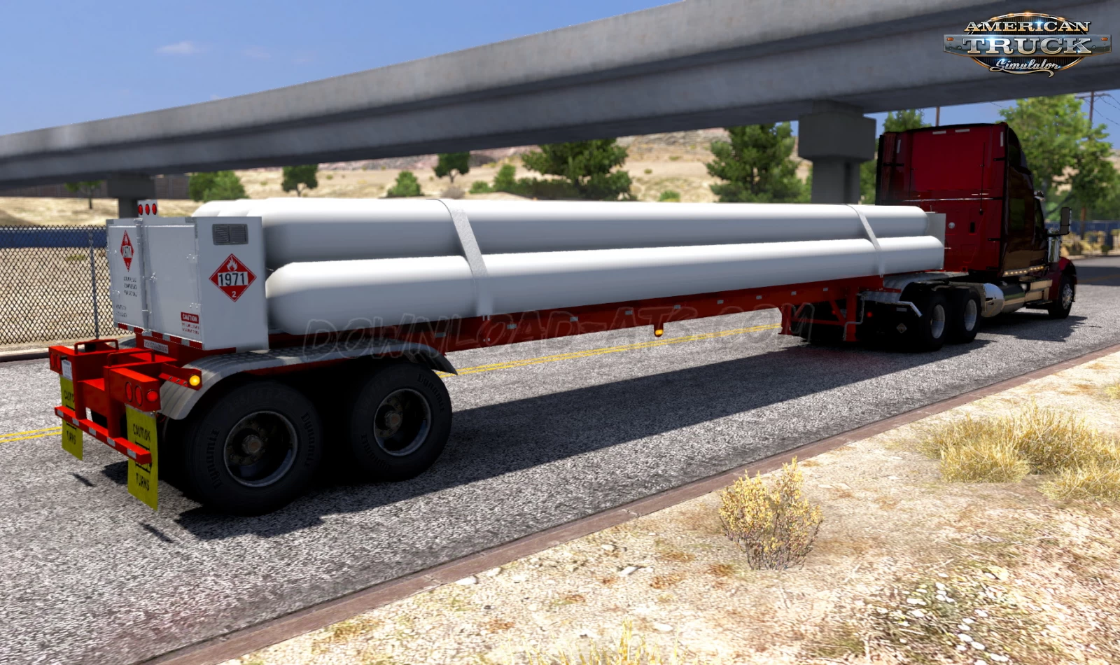 CNG 7Tubes ISO 48FT Trailer v2.4 (1.41.x) for ATS