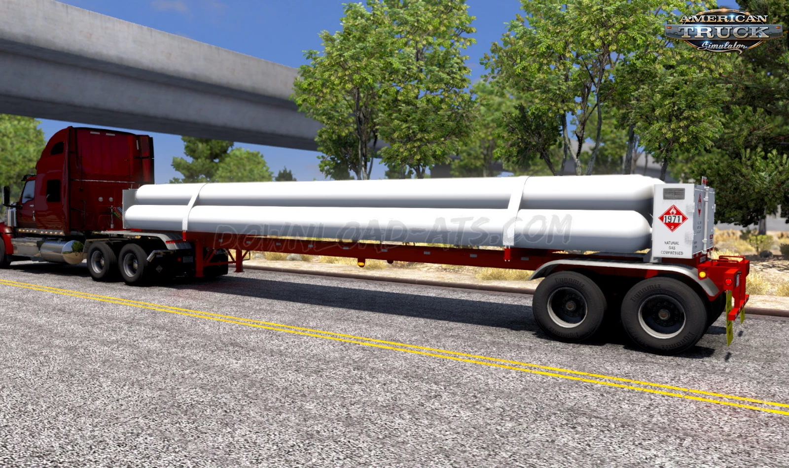 CNG 7Tubes ISO 48FT Trailer v2.4 (1.41.x) for ATS