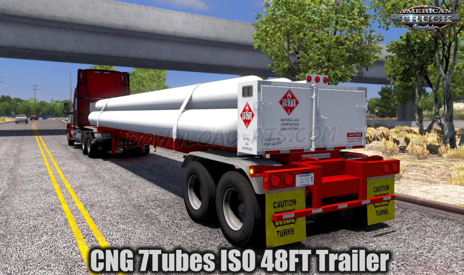 CNG 7Tubes ISO 48FT Trailer v2.4 (1.41.x) for ATS