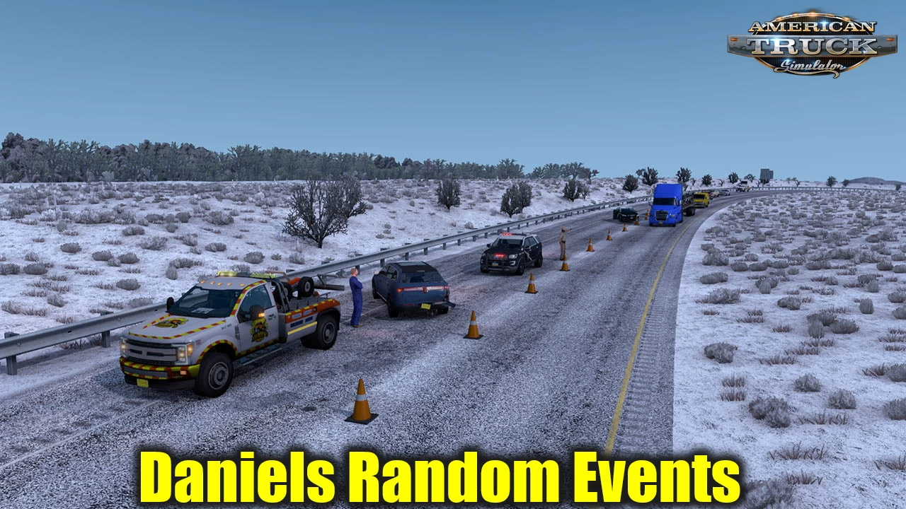 Daniels Random Events Mod v1.4 (1.45.x) for ATS
