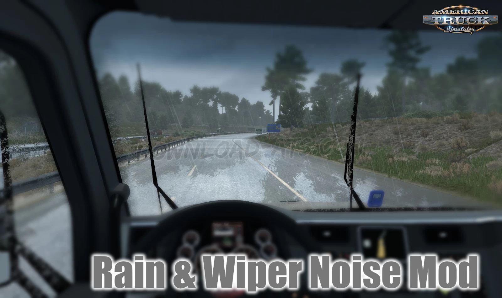 Rain & Wiper Noise Mod v1.0 by Zeemod (1.39.x) for ATS