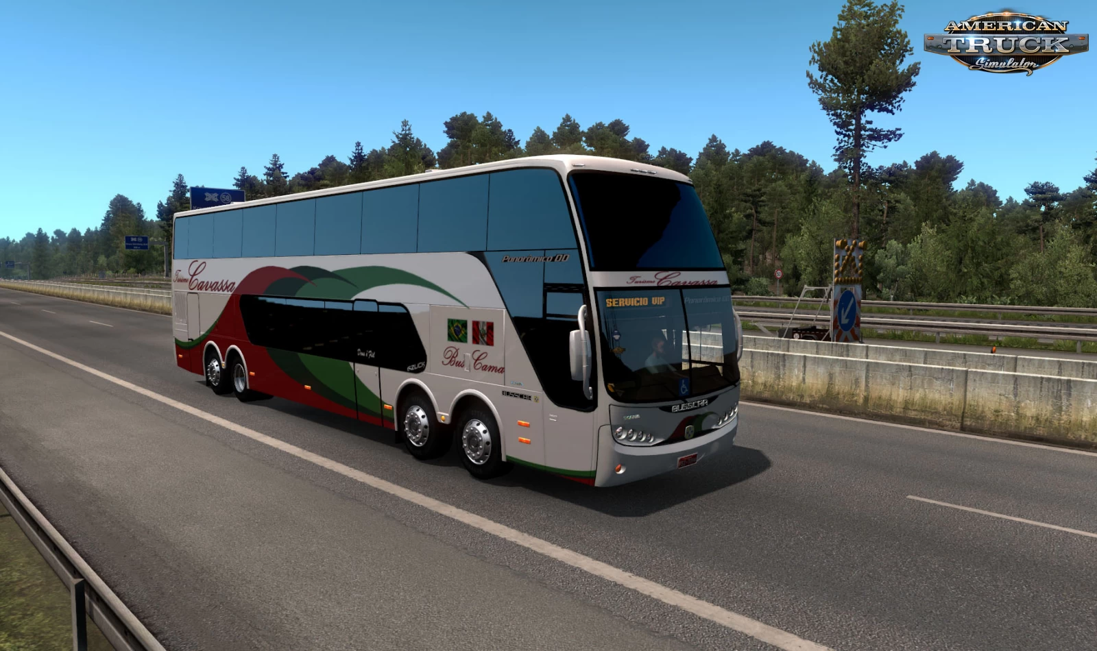 Busses in Traffic v2.0 by Carne Molida (1.40.x) for ATS
