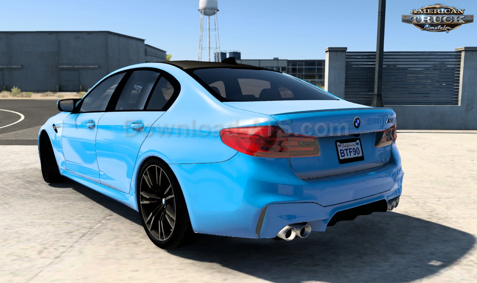 BMW M5 F90 + Interior v2.0 (1.43.x) for ATS