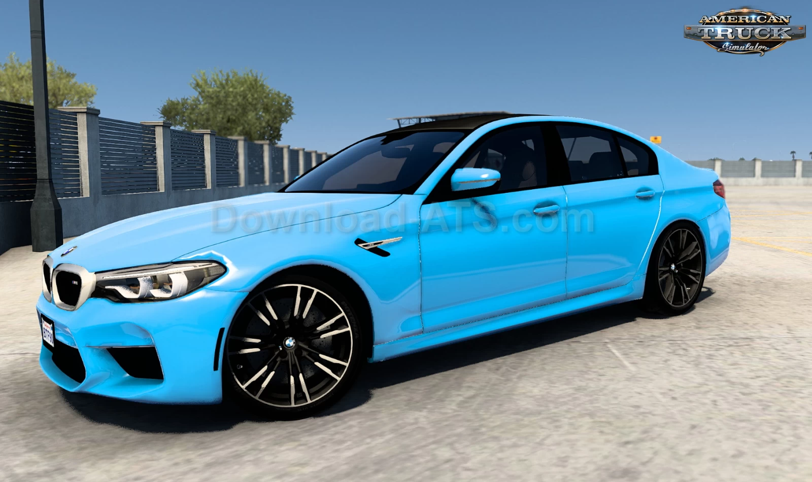 BMW M5 F90 + Interior v2.1 (1.45.x) for ATS