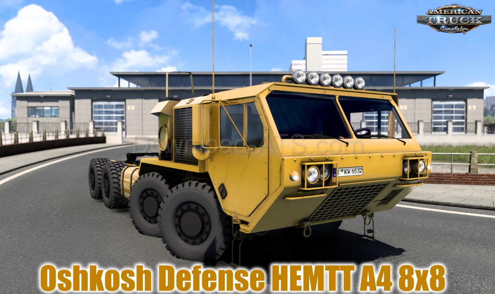 Oshkosh Defense HEMTT A4 8x8 v1.7.1 (1.49.x) for ATS