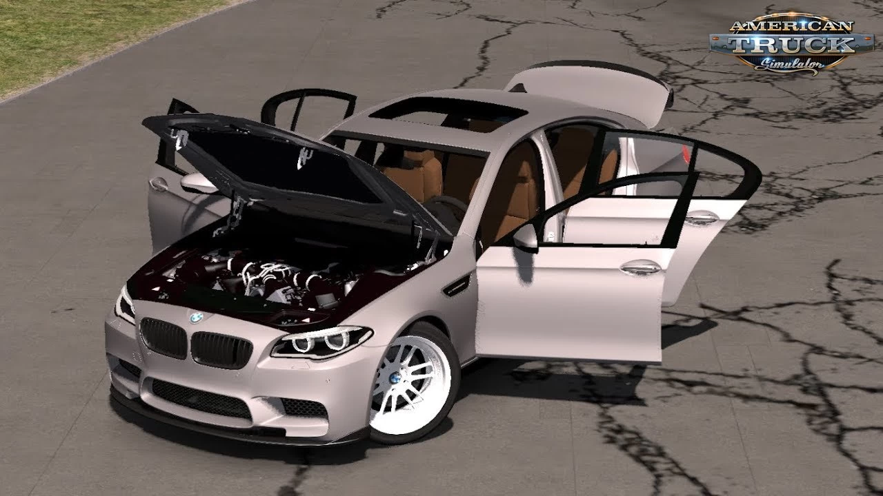 BMW M5 F10 + Interior v6.1 by Nimit (1.40.x) for ATS