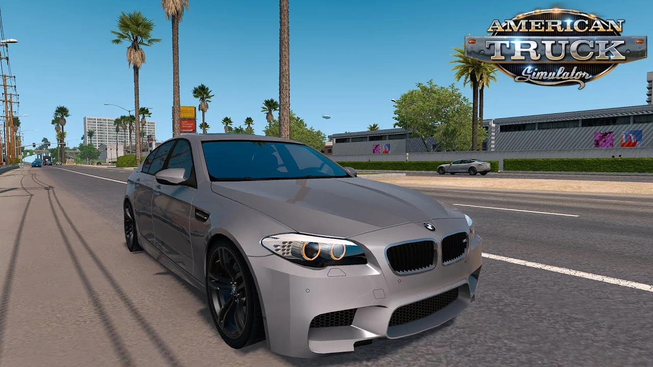 BMW M5 F10 + Interior v6.1 by Nimit (1.40.x) for ATS