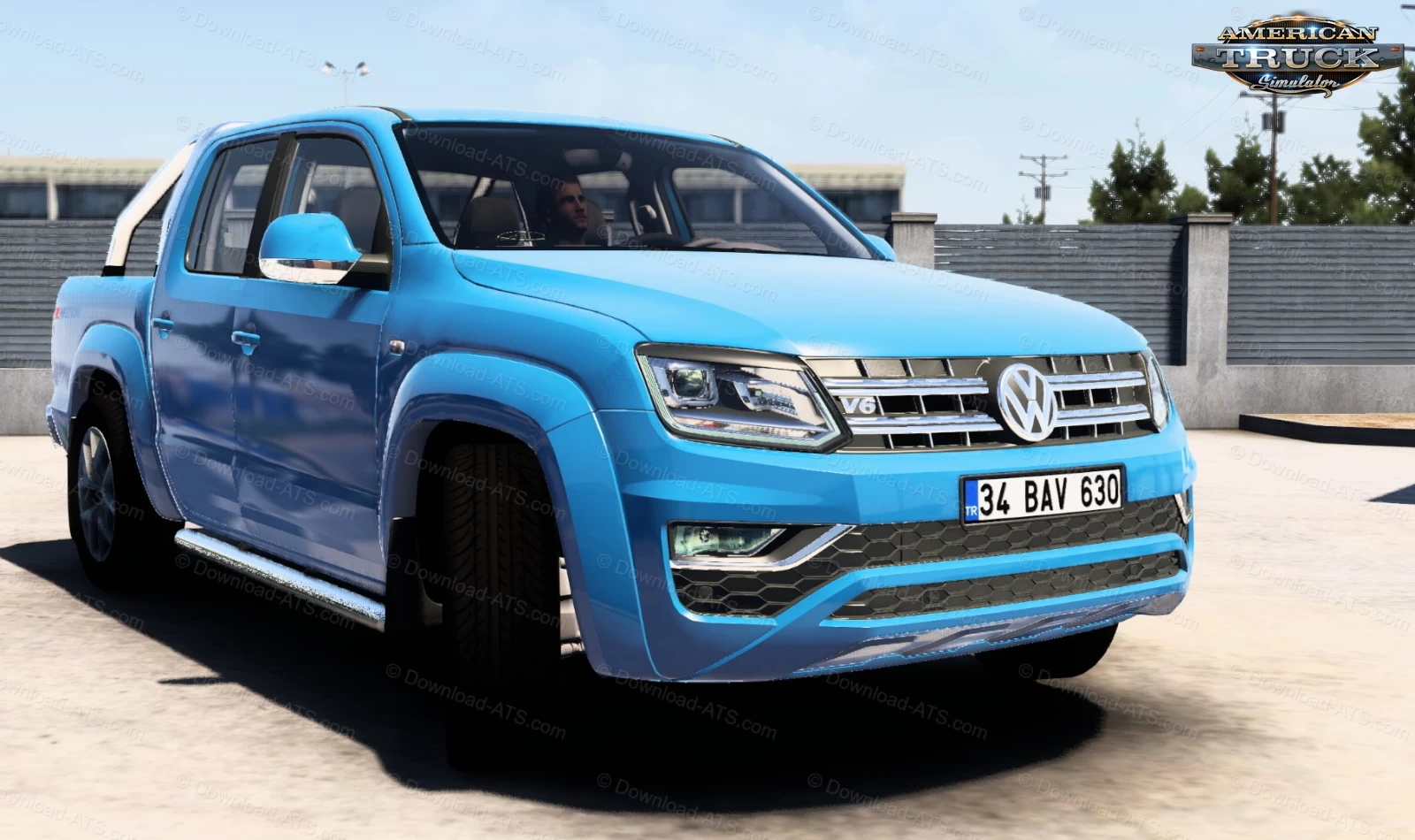 Volkswagen Amarok V6 + Interior v1R160 (1.57.x) for ATS