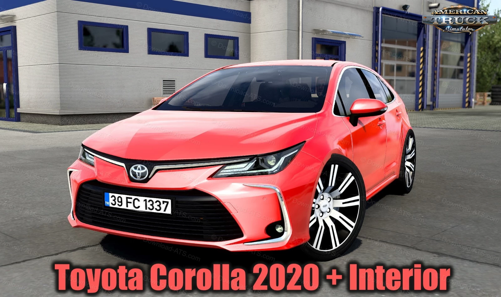 Toyota Corolla 2020 + Interior v2.0 (1.44.x)  for ATS