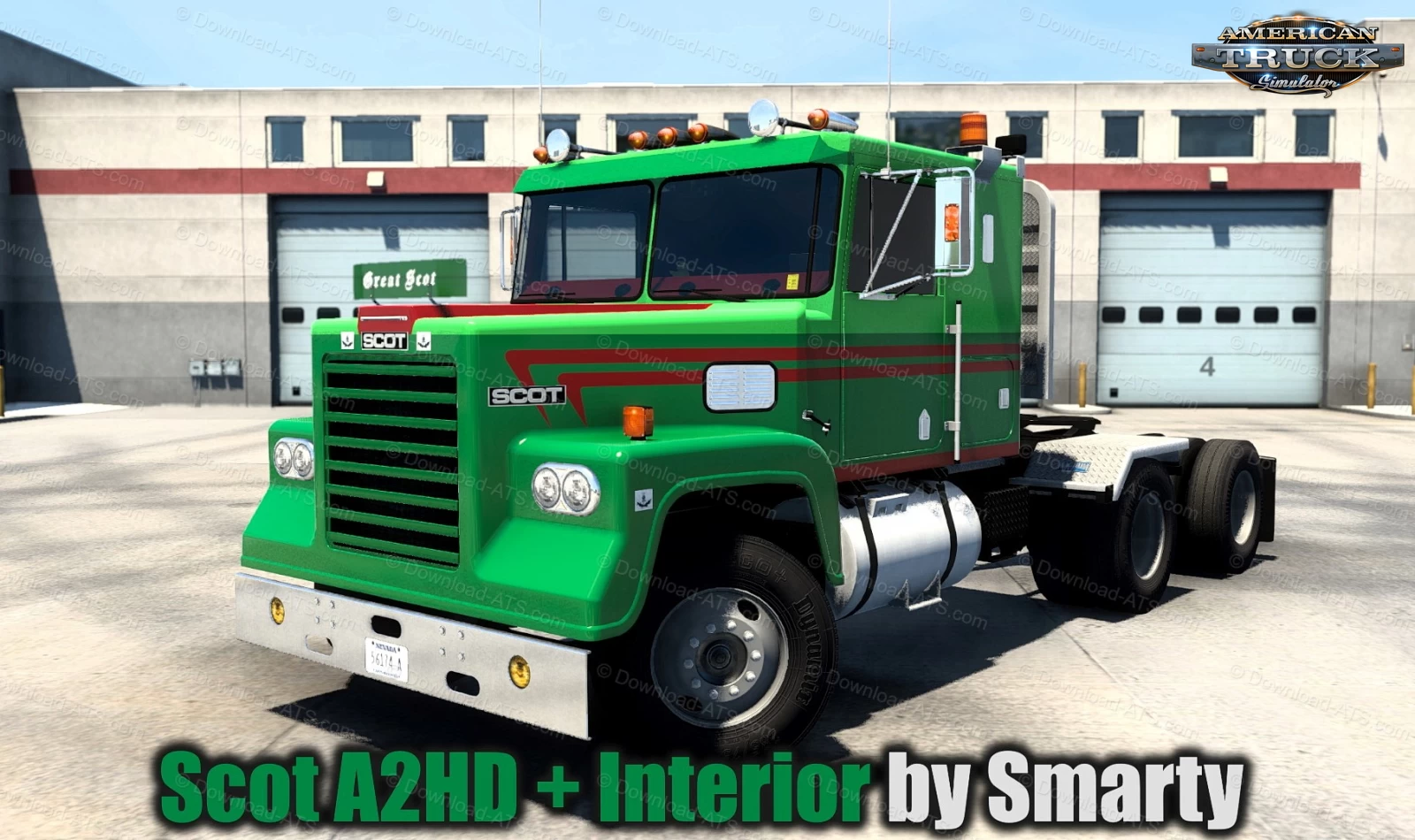 Scot A2HD + Interior v2.2 by Smarty (1.48.x) for ATS