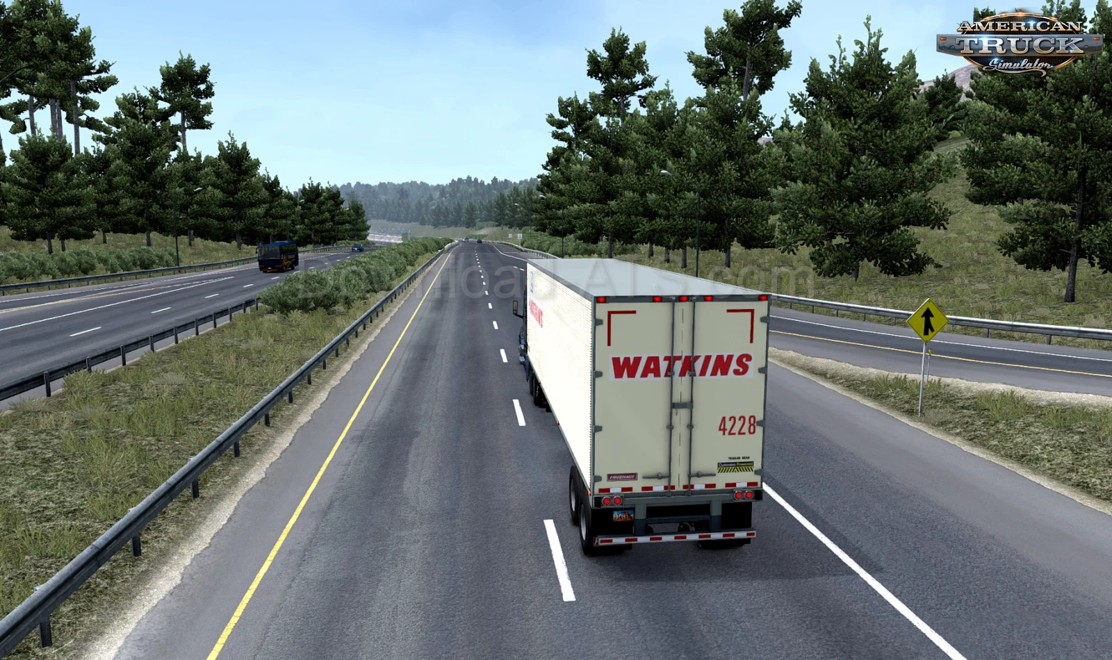 Spring Graphics / Weather Mod v3.1 by Grimes (1.46.x) for ATS