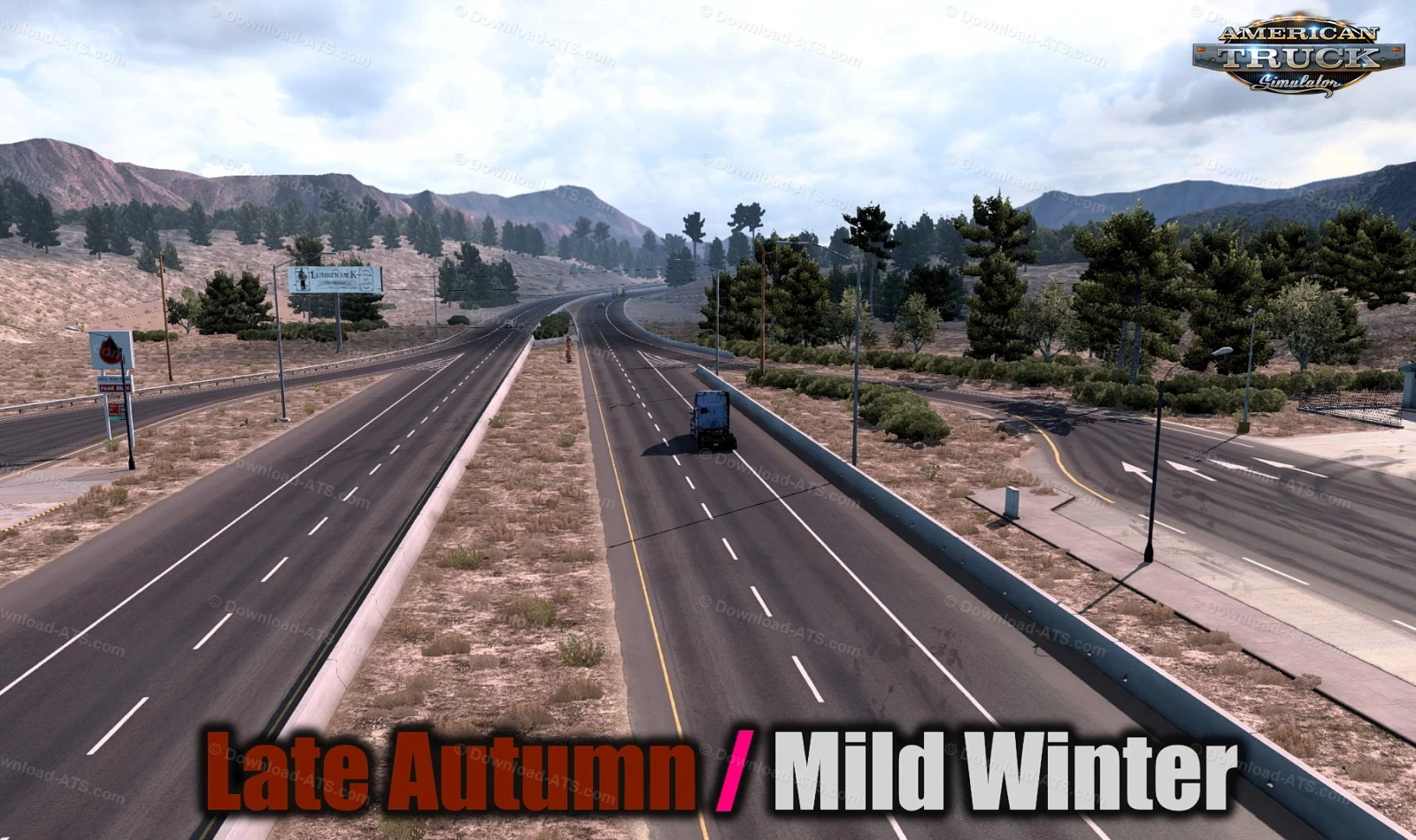 Late Autumn / Mild Winter v4.4 (1.51.x) for ATS