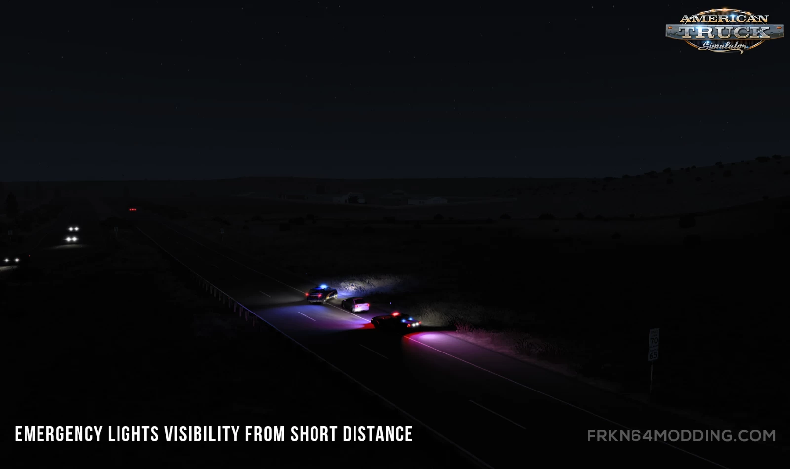 Realistic Vehicle Lights v7.4 by Frkn64 (1.52.x) for ATS