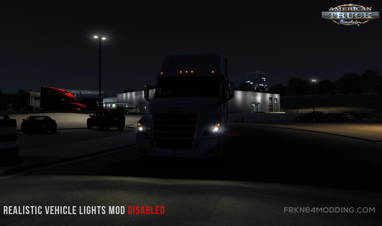 Realistic Vehicle Lights v7.1.1 by Frkn64 (1.46.x) for ATS
