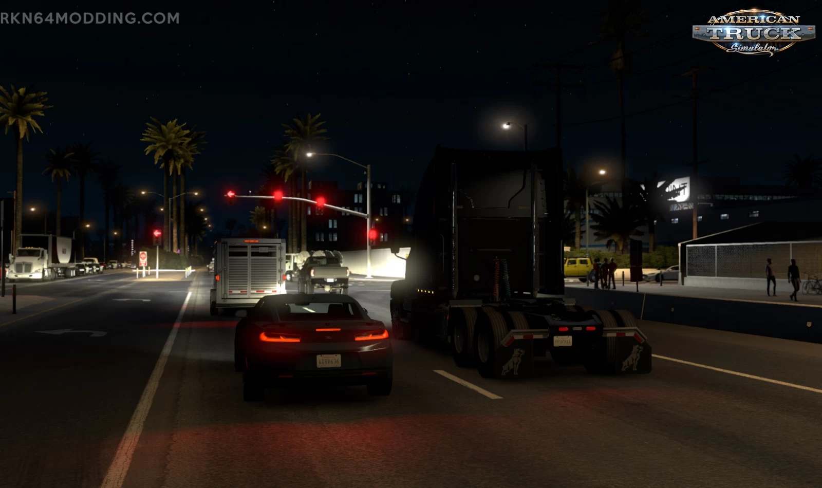 Non-Flared Vehicle Lights v5.1 by Frkn64 (1.44.x) for ATS