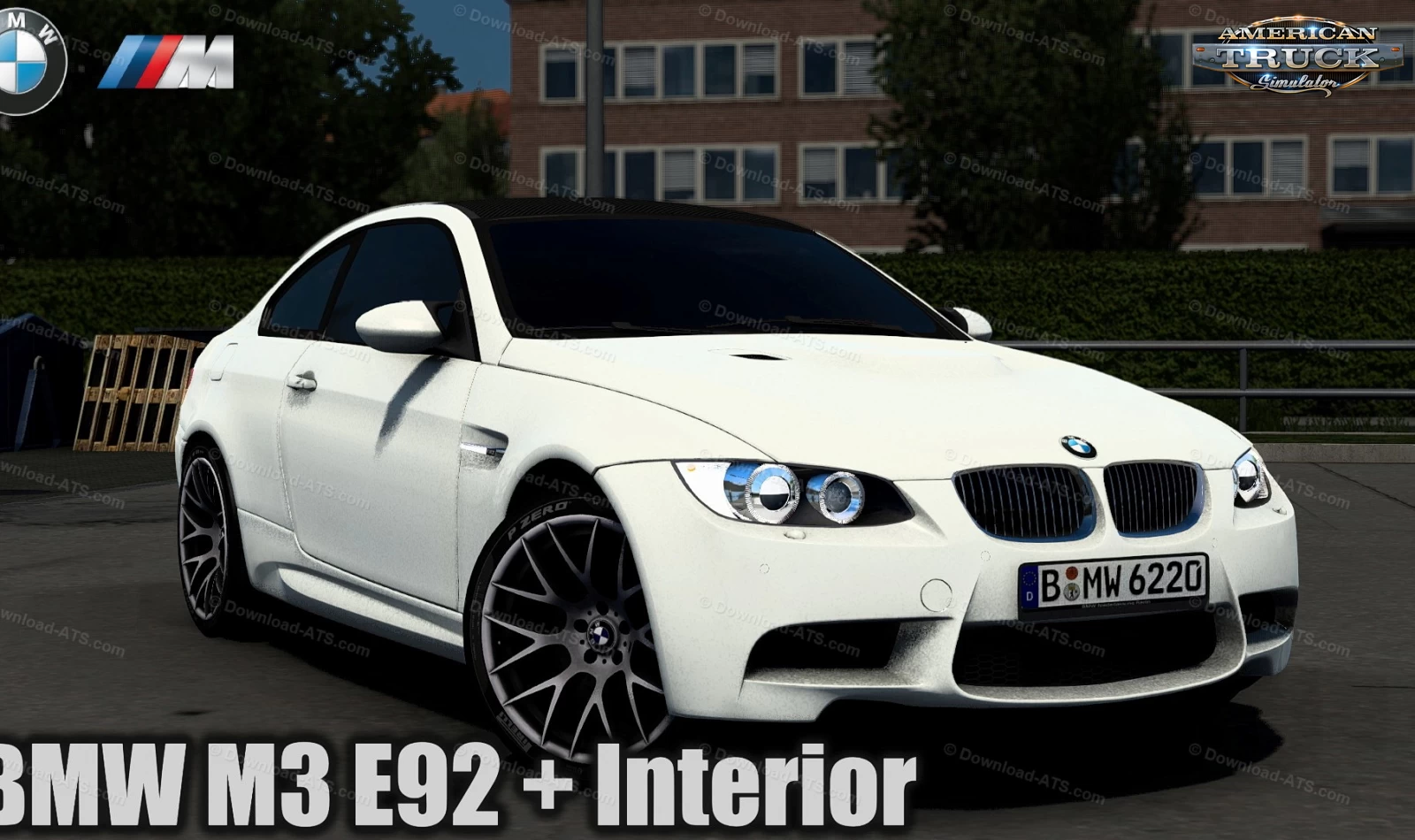 BMW M3 E92 + Interior v2.0 (1.40.x) for ATS