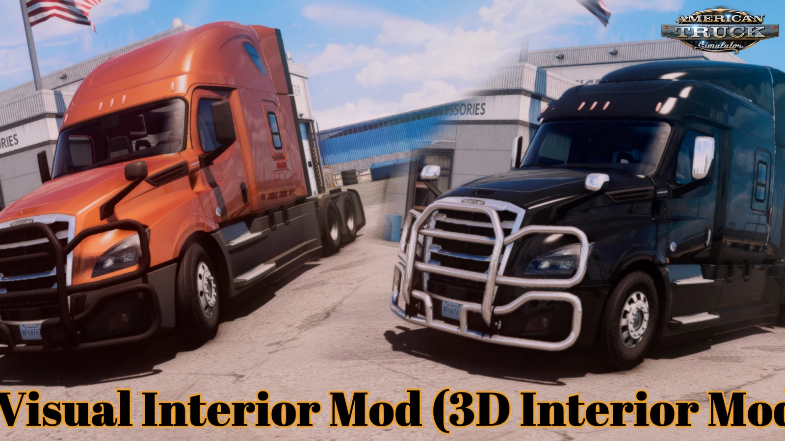 Visual Interior Mod v1.4 (1.40.x) for ATS