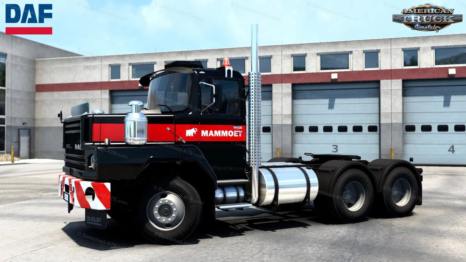 DAF NTT Truck + Interior v1.0 by XBS (1.40.x) for ATS