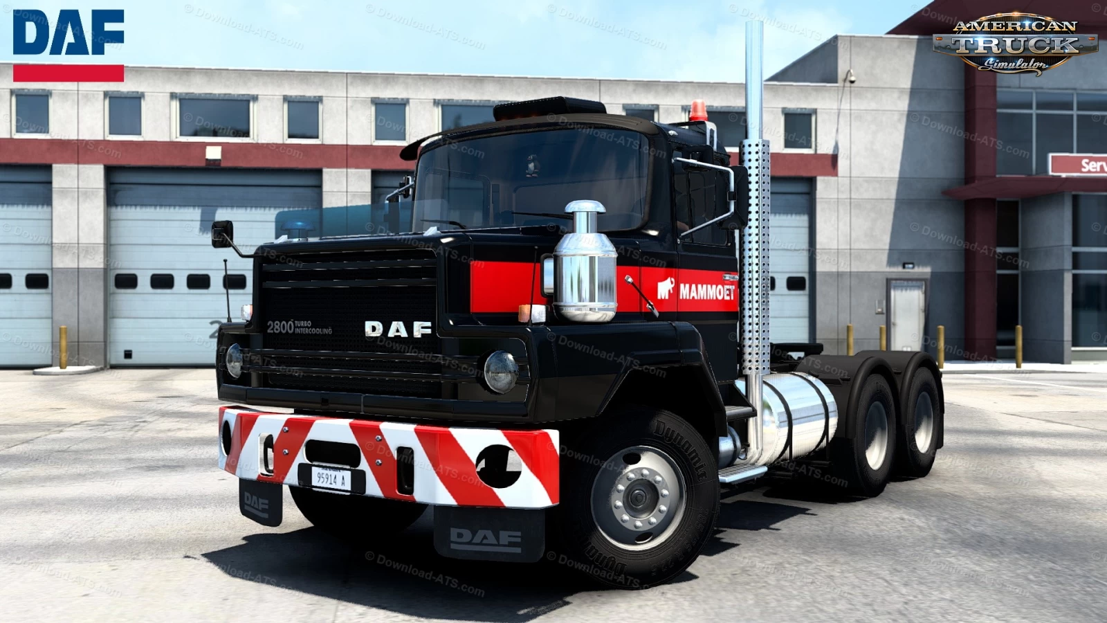 DAF NTT Truck + Interior v1.0 by XBS (1.40.x) for ATS
