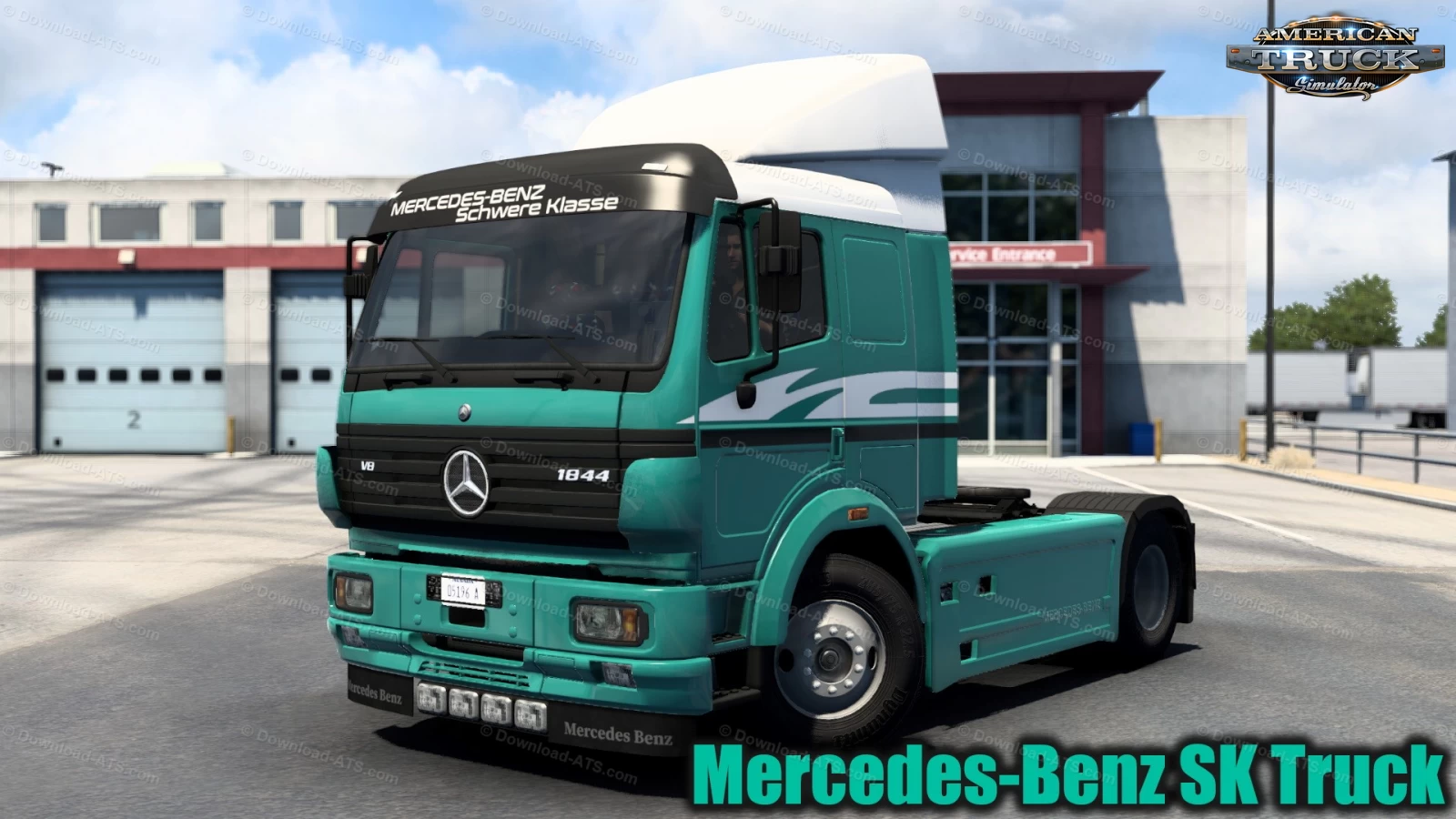 Mercedes-Benz SK Truck v1.0 by XBS (1.40.x) for ATS