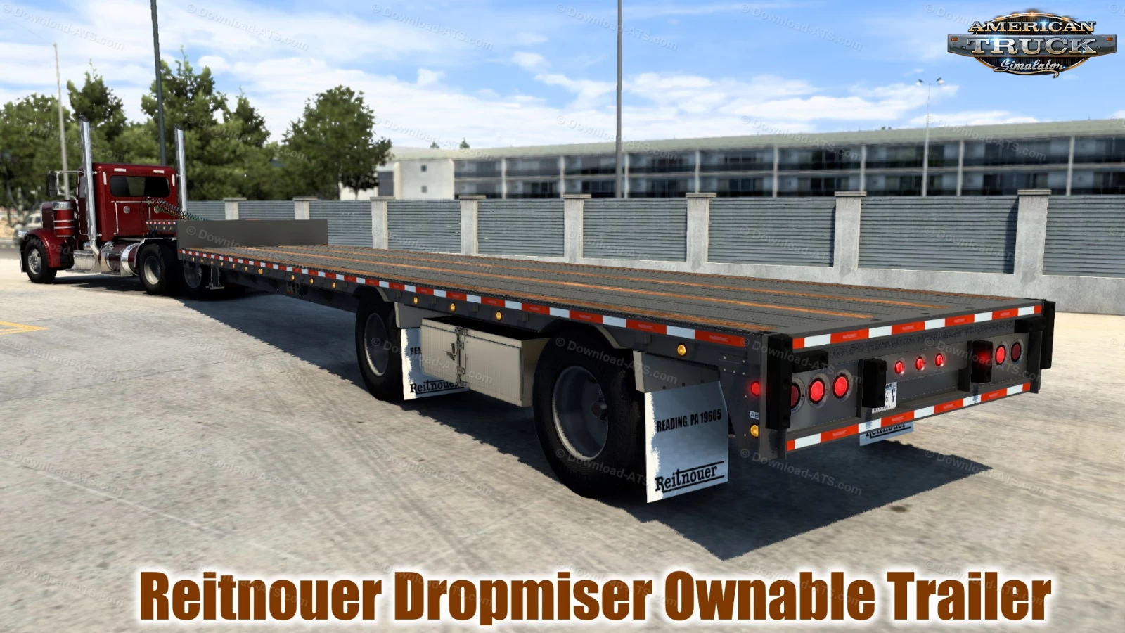 Reitnouer Dropmiser Ownable Trailer v1.2 (1.50.x) for ATS